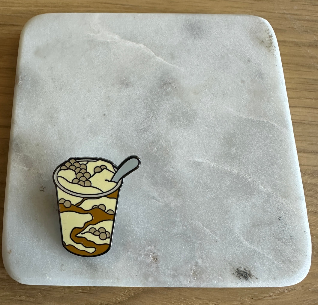 Taho Enamel Pin